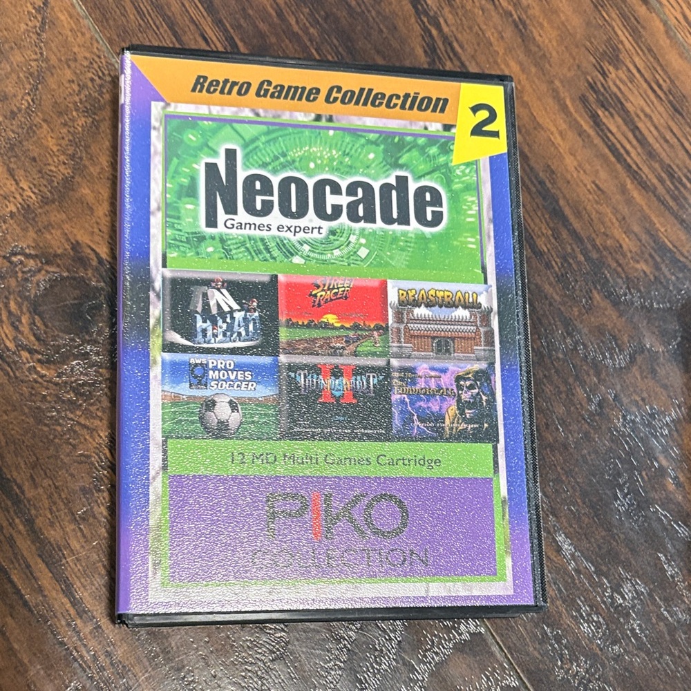 Neocade MD200 Portable MD Console - Black/Purple- NEW in Box - Picture 6 of 7